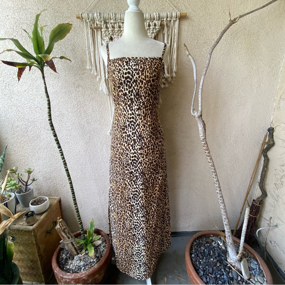 Vintage leopard dress